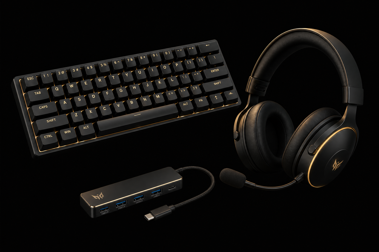 Accessories that finish the setup